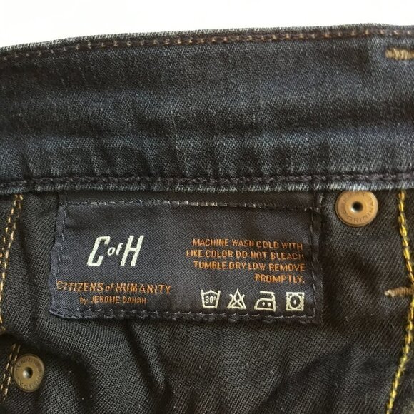 Citizens of Humanity Jeans Ava Women's Size 26 Low Rise Straight Leg Medium Wash - Picture 4 of 12